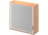Schäfer Shop Genius Aufsatz-Querrolladenschrank TETRIS WOOD, 3 OH, B 1200 x T 421 x H 1110 mm, Buche-Dekor