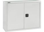 Schäfer Shop Select Aufsatzschrank, abschließbar, Höhe 800 mm, Breite 800 mm, lichtgrau RAL 7035