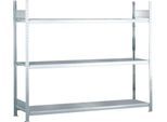 Weitspannregal Anbauregal WS2000 - H2000 x B1500 x T600 mm, 3 Ebenen, Stahl