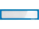 Schäfer Shop Select Magnetrahmen, für Überschriften (DIN A5 quer/ DIN A4), UV-beständige PET-Folie, blau, 4 Stück