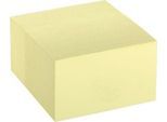 Schäfer Shop Select Haftnotizen, 75 x 75 mm, 1 x 400 Blatt, gelb