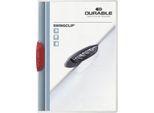 Durable Klemmmappe Swingclip, DIN A4, PP, mit Clip, rot