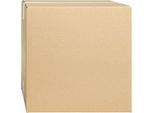 Wellpapp-Faltkartons, 1-wellig, 260 x 250 x 250 mm, braun