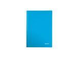 LEITZ Notizbuch WOW 4628, DIN A5, kariert, blau