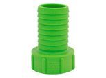 IBC Adapter, für IBC-Tanks mit 2" Auslaufarmatur, Grobgewinde, Ø 55-62 mm, 2" Schlauchtülle