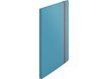 Leitz® Sichtbuch Cosy, A4-Format, 20 transparente Hüllen für bis zu 40 Blatt, Stauraum für lose Blätter, Polypropylen, blau