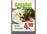 Durable Info-Display Click Sign, B 210 x H 297 mm, graphit, 5 Stück