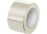 Filament Klebeband, glasfaserverstärkt, besonders reißfest, B 75 mm, 18 Stück