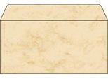 Briefumschläge Marmor, beige, 50 Stück