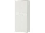 Aktenschrank Agenda, 5 OH, abschließbar, H 1970 x B 800 x T 400 mm, lichtgrau