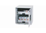 Säuren- und Laugen-Unterbauschrank asecos SL-CLASSIC-UB, Flügeltür, Anschlag rechts, Front Lichtgrau, B 590 x T 570 x H 600 mm