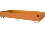 Regalwanne Typ RW/RW 2700-2, ohne Gitterrost, orange RAL2000