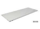 SCHULTE Lagertechnik Zusatz-Fachboden MULTIPlus 150, 1300x 500mm, 25 mm Kante, mit 4 Fachbodenträgern