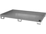 Regalwanne Typ RW/RW 2200-1, ohne Gitterrost, grau RAL7005