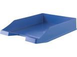 Briefablage KARMA, DIN A4/C4, Kunststoff, stapelbar, stabil, B 255 x T 348 x H 65 mm, blau