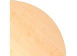 Eckwinkel Breno, Verkettungsplatte für Schreibtische Breno, L 800 x B 800 mm, Ahorn