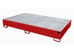 Auffangwanne AW 1000-10/2, rot RAL 3000