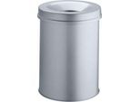 Papierkorb Safe, silbermetallic