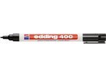 Marker edding 400, feine Spitze, schwarz, 1 Stück