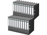 LEITZ® Ordner 1015, DIN A4, Rückenbreite 52 mm, 20 Stück, schwarz