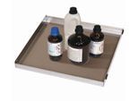Fachboden Standard für asecos Sicherheitsschränke der Q30, Q90, S90 und K90 Serie, Edelstahl 1.4301, B 443 x T 435 x H 30 mm, bis 75 kg