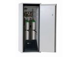 Druckgasflaschenschrank G-ULTIMATE-90 Standard, Flügeltür Anschlag rechts, 2x 10 l Flaschen, B 598 x T 615 x H 1450 mm