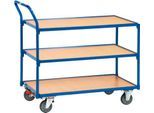 Tischwagen mit 3 Etagen, 1000 x 600 mm