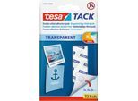 tesa Tack® Klebepads, transparent, doppelseitig klebend, 72 Stck.