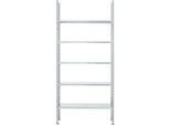 Fachbodenregal FBR 2200, Grundregal, 5 Böden, 1055 x 300 mm