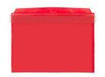 Orgatex Sichttaschen, m. Klappe, A5 quer, rot, 10 St.
