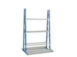 Profil-Lagerregal, doppelseitig, Grundfeld, H 3000 x L 1800 x T 600 mm