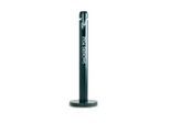 Rubbermaid Standascher Smokers Pole, wetterfest, UV-stabilisiert, Ø 320 x H 1040 mm, Aluminium, schwarz