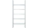 Fachbodenregal FBR 2200, Grundregal, 5 Böden, 1055 x 600 mm