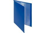 FolderSys PP-Sichtbch, für DIN A4, 10 Sichthüllen, blau