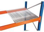 Schulte Lagertechnik Holmbündig einlegbarer Gitterrost für Palettenregale, B 950 x T 1100 mm, für Holmtiefe 50 mm, verzinkt, 1 Stück