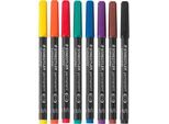 STAEDTLER Universalstift Lumocolor®, farbsortiert, 8er Set, S, WL