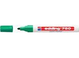 EDDING Lackmarker 750, 2-4 mm, grün, 10 Stück