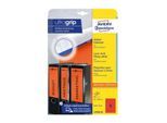AVERY® Zweckform Ordner-Etiketten, ultragrip, breit, rot, 80 Stück