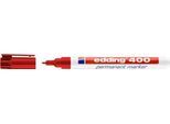 Marker edding 400, feine Spitze, rot, 1 Stück