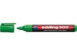 EDDING Permanent Marker 300, mit Rundspitze, 10 Stück, grün