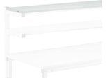 ESD-Etagenbord Treston SH 150, bis 50 kg, B 1500 x T 310 x H 1550 mm, höhenverstellbar, Spanplatte, lichtgrau RAL 7035