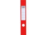 Durable Ordnerrückenschilder Ordofix, Rückenbreite 60 mm, selbstklebend, 10 Stück, rot