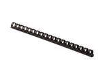 Fellowes Plastik-Binderücken, Format 12 mm, 25 Stück, f. Plastikbindemaschinen, schwarz
