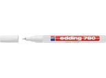 EDDING Lackmarker 780, 0,8 mm, weiß, 10 Stück