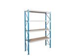 Grundfeld, Weitspannregal Epsivol, 4 Ebenen, B 1800 x T 800 x H 2500 mm
