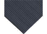 Ergonomischer Läufer, Zuschnitt, 600 mm breit, schwarz