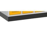 Sockel, schwarz, 930 mm breit