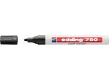EDDING Lackmarker 750, 2-4 mm, schwarz, 1 Stück
