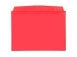 Orgatex Sichttaschen, A6 quer, rot, 50 St.