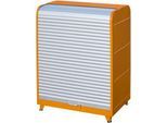 Gefahrstoff-Rollladenschrank, Typ RSG-4, orange RAL2000